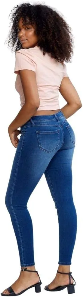 1822 Denim Women's 30" Mid-Rise Butter Skinny Jeans