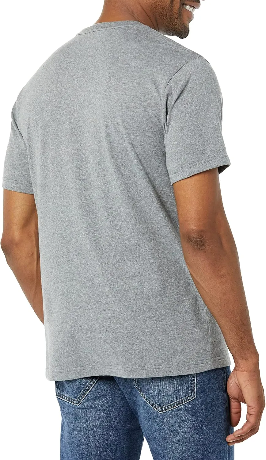 Amazon Essentials Men's Short Sleeve T-Shirts, Slim-Fit, Crewneck, Pack of 2