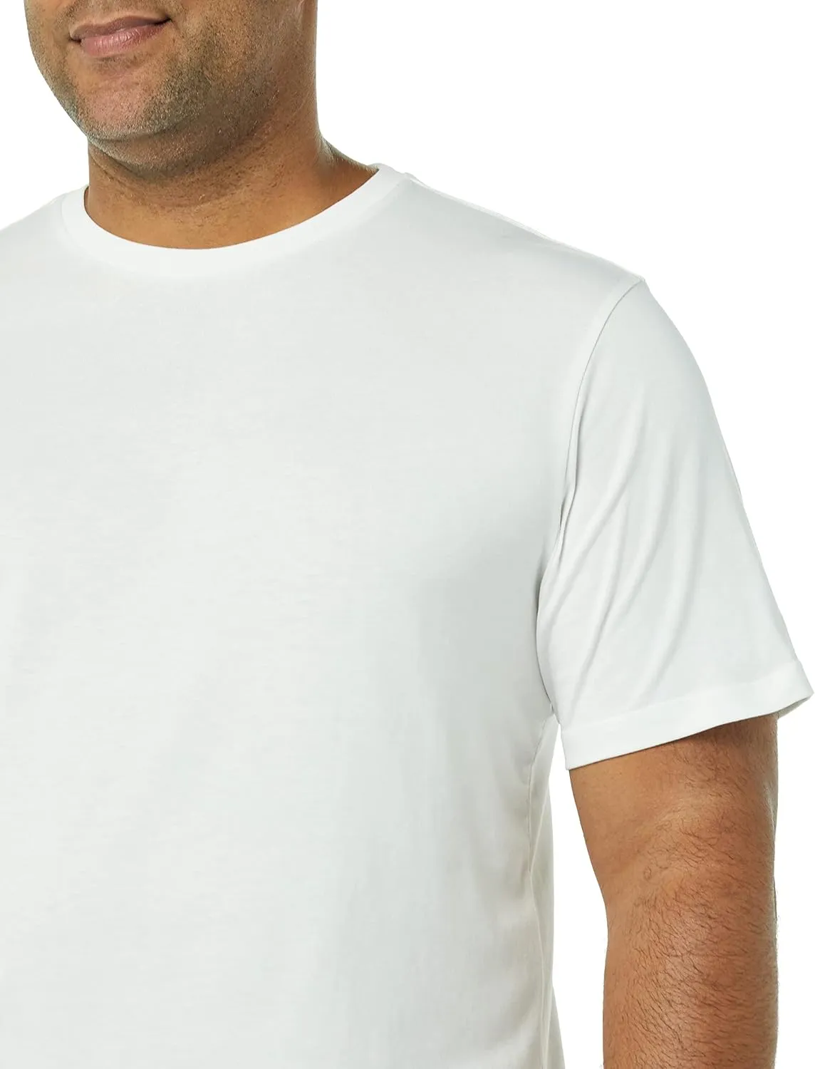 Amazon Essentials Men's Short Sleeve T-Shirts, Slim-Fit, Crewneck, Pack of 2