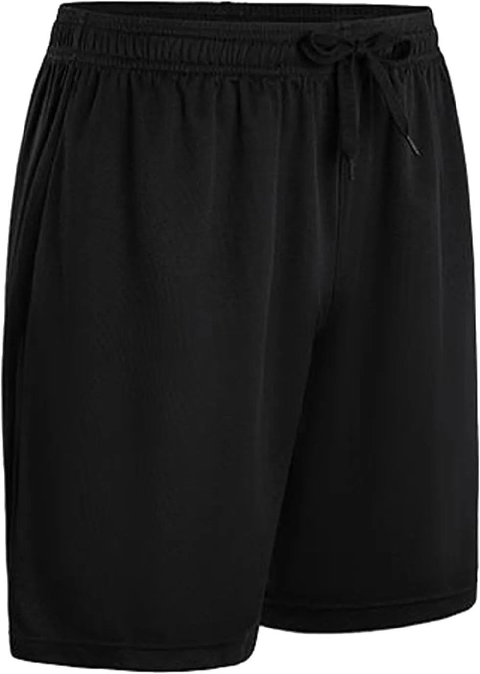 Athletic Shorts for Men with Pockets Elastic Waist Drawstring Quick Dry Activewear Workout Shorts 7 inch Mesh Sweat Shorts