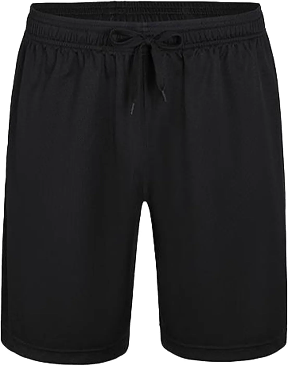 Athletic Shorts for Men with Pockets Elastic Waist Drawstring Quick Dry Activewear Workout Shorts 7 inch Mesh Sweat Shorts