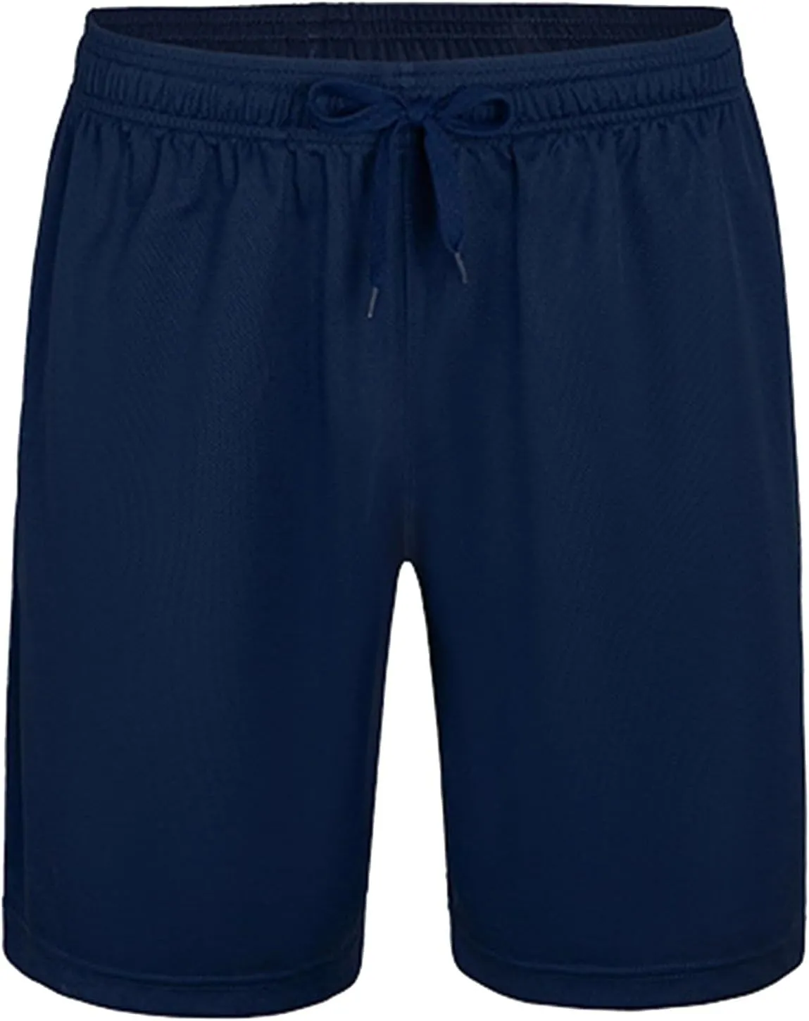 Athletic Shorts for Men with Pockets Elastic Waist Drawstring Quick Dry Activewear Workout Shorts 7 inch Mesh Sweat Shorts