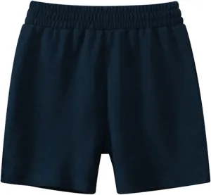 Baby Toddler Boys' Athletic Basketball Shorts Cotton Little Girls Running Sports Soccer Shorts Summer Casual Bottoms