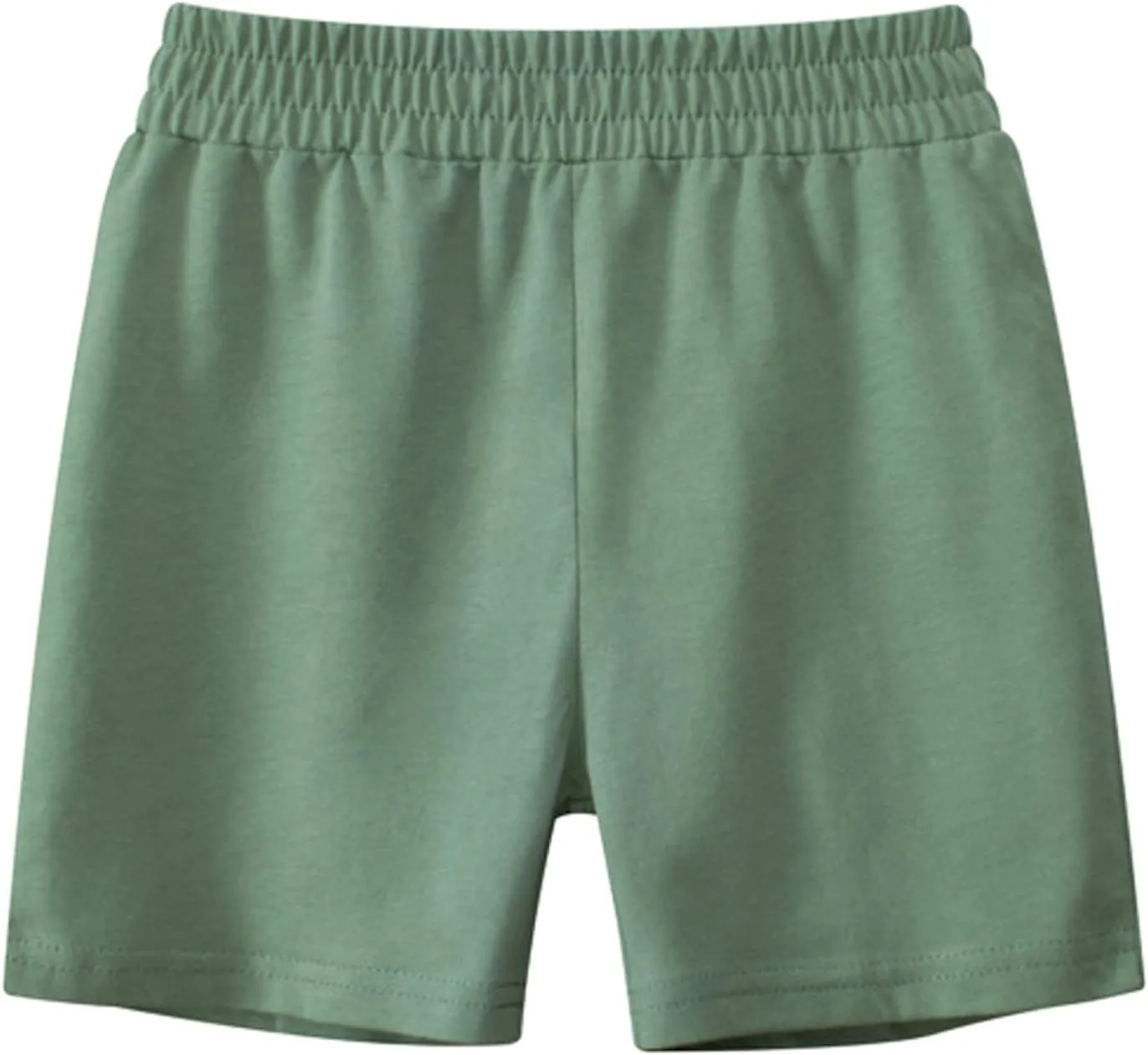 Boys’ Jersey Shorts Toddler Kids Athletic Soccer Basketball Cotton Shorts for Boys Girls with Pockets Pull-On Bottoms