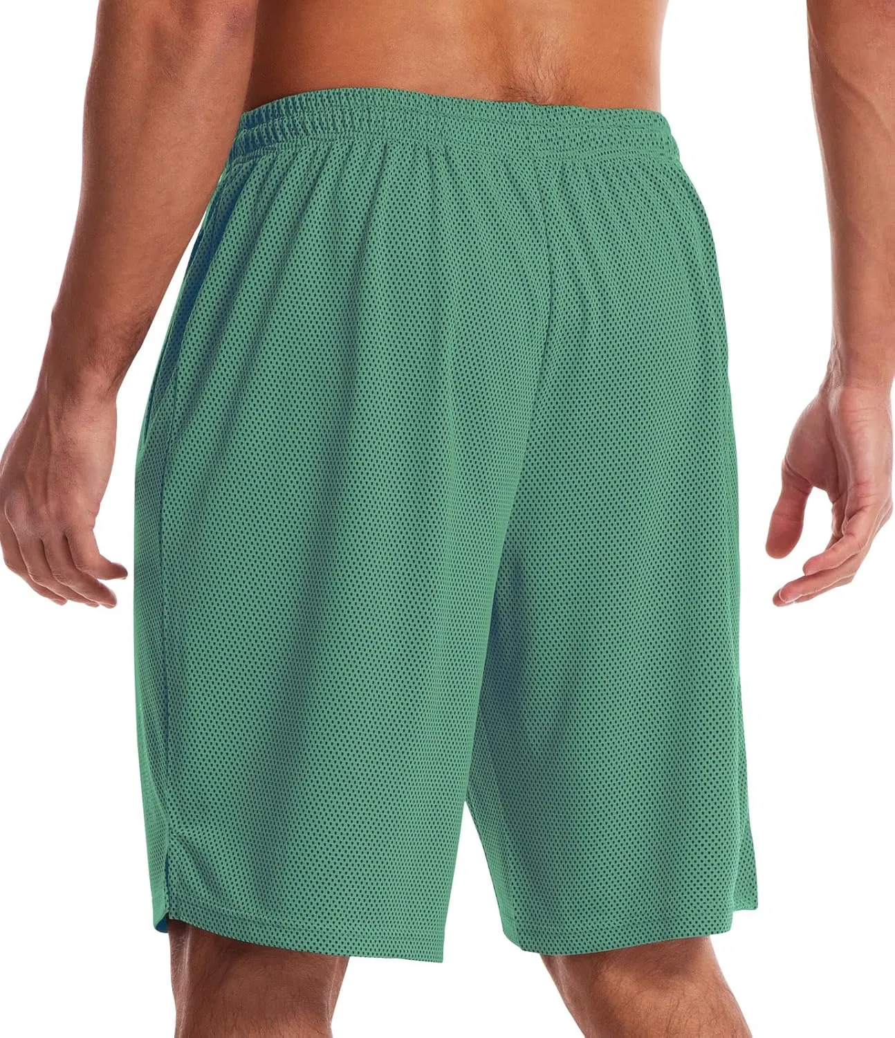 CANGHPGIN Mens Athletic Wear Mesh Basketball Shorts with Pockets, Quick Dry Gym Shorts 9 inch Running Workout Shorts for Men