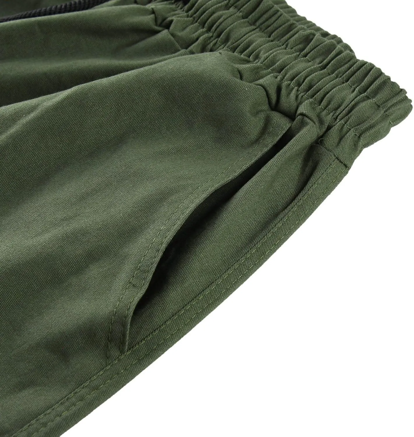 Cargo Work Pant Mens Linen Linen Casual Cargo Combat Pants Gym Sports Sweatpants Joggers Pants Pant