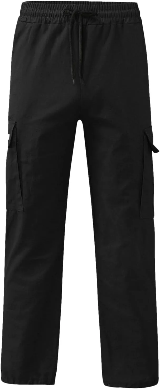Cargo Work Pant Mens Linen Linen Casual Cargo Combat Pants Gym Sports Sweatpants Joggers Pants Pant