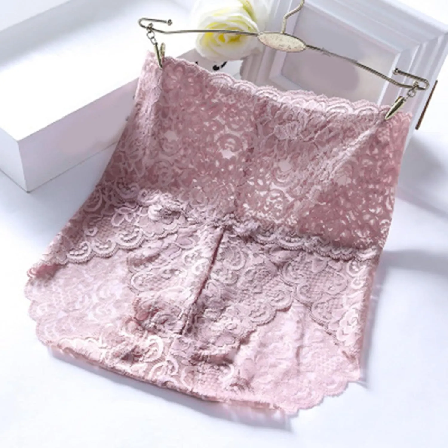Cutout Plus Size Sexy Panties High Rise High Waist Underwear Tummy Control Cotton Briefs Eversoft Triangle Tangas