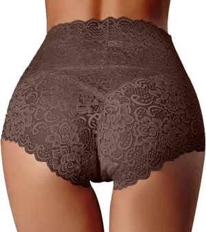 Cutout Plus Size Sexy Panties High Rise High Waist Underwear Tummy Control Cotton Briefs Eversoft Triangle Tangas