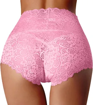 Cutout Plus Size Sexy Panties High Rise High Waist Underwear Tummy Control Cotton Briefs Eversoft Triangle Tangas