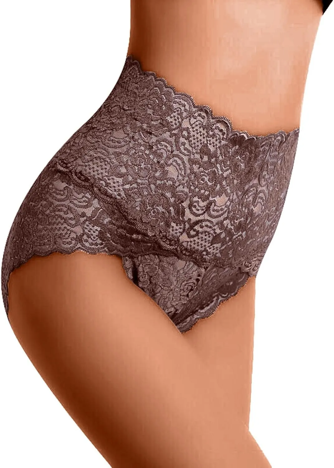 Cutout Plus Size Sexy Panties High Rise High Waist Underwear Tummy Control Cotton Briefs Eversoft Triangle Tangas
