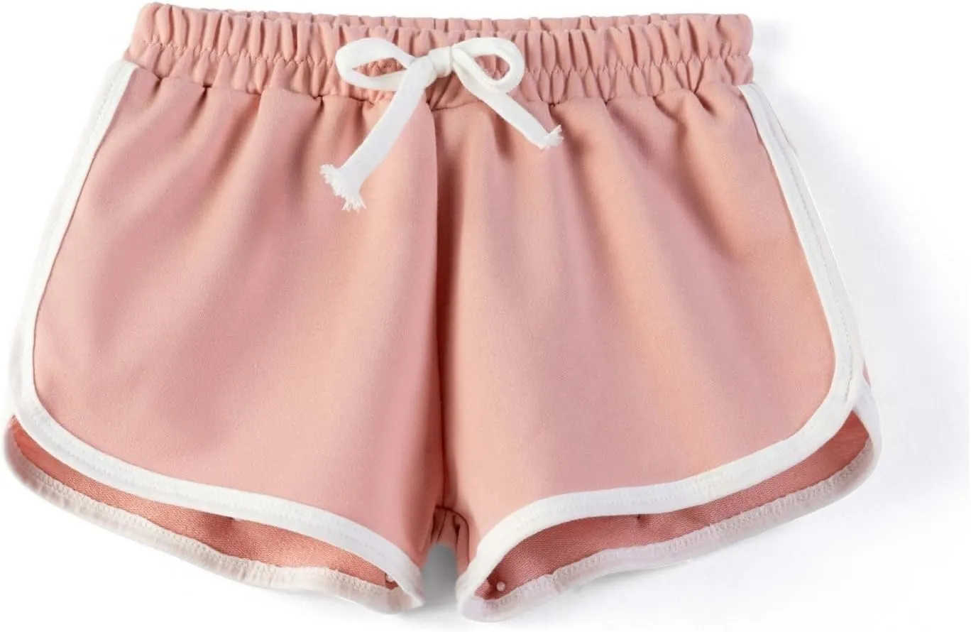 Girls Athletic Soccer Basketball Shorts Toddler Sports Short PantsKids Quick Dry Running Dolphin Active Gym Workout Shorts