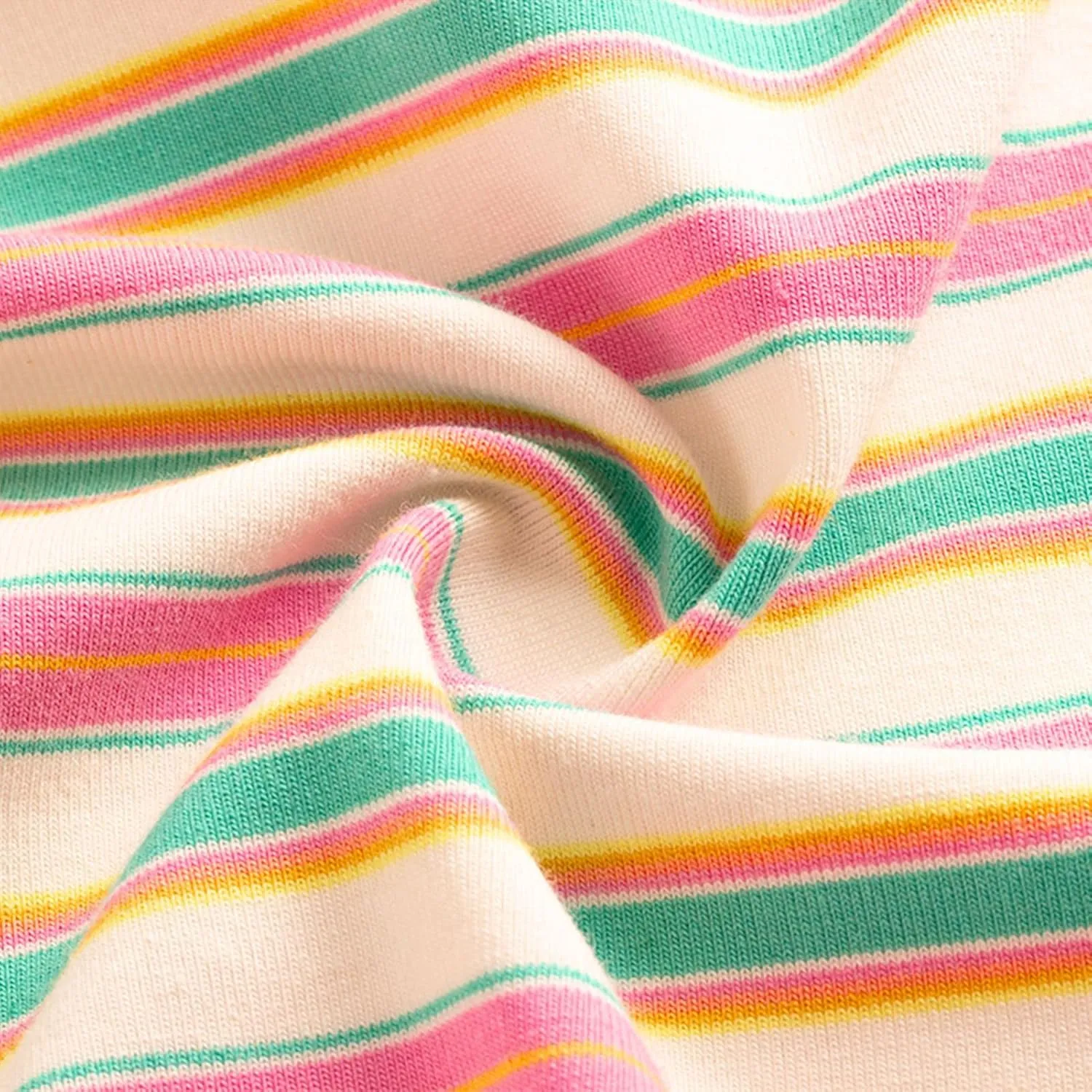 Girls Striped Dress Unicorn Ruffle Sleeveless Casual Dresses Sundress