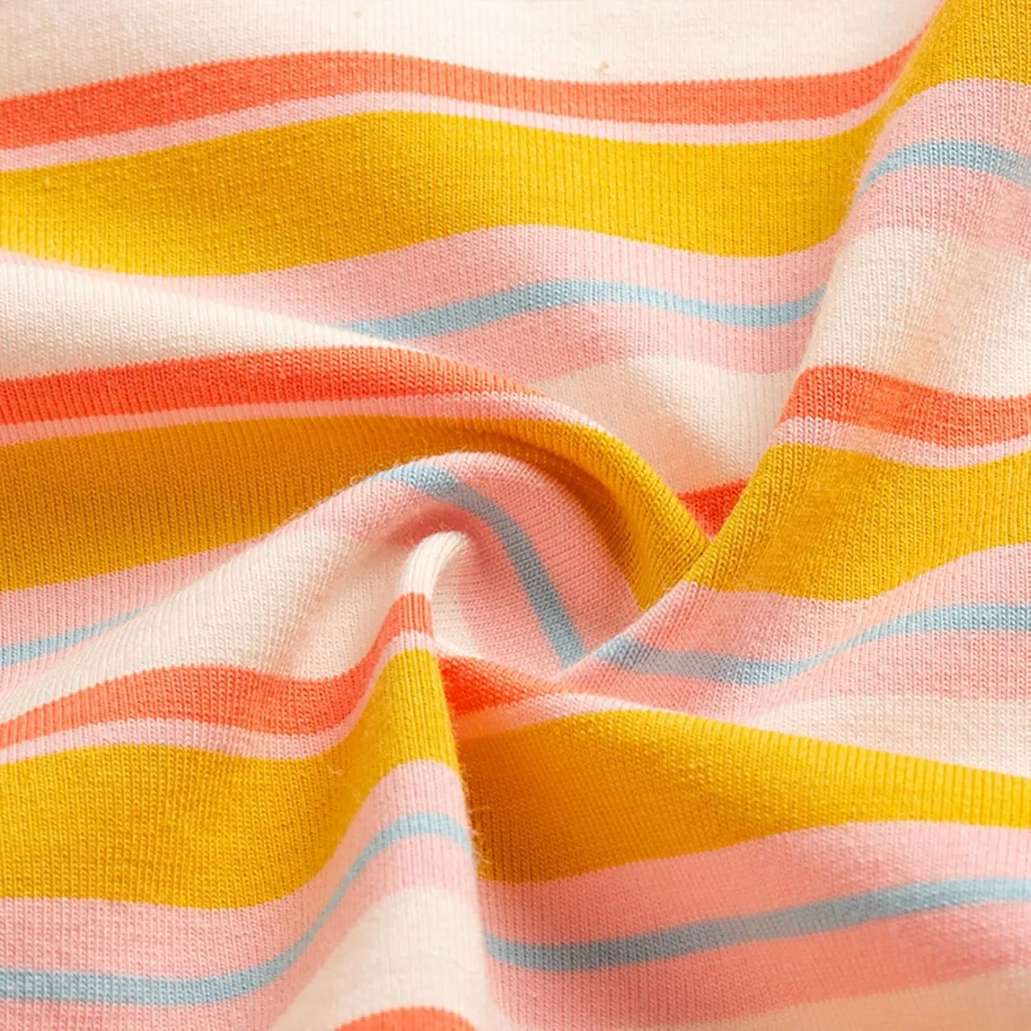 Girls Striped Dress Unicorn Ruffle Sleeveless Casual Dresses Sundress