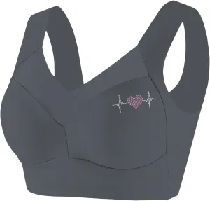 Ice Silk Full Coverage Bras for Women No Underwire Wireless Push Up Seamless Bralette Comfort Supportive Everyday Bra