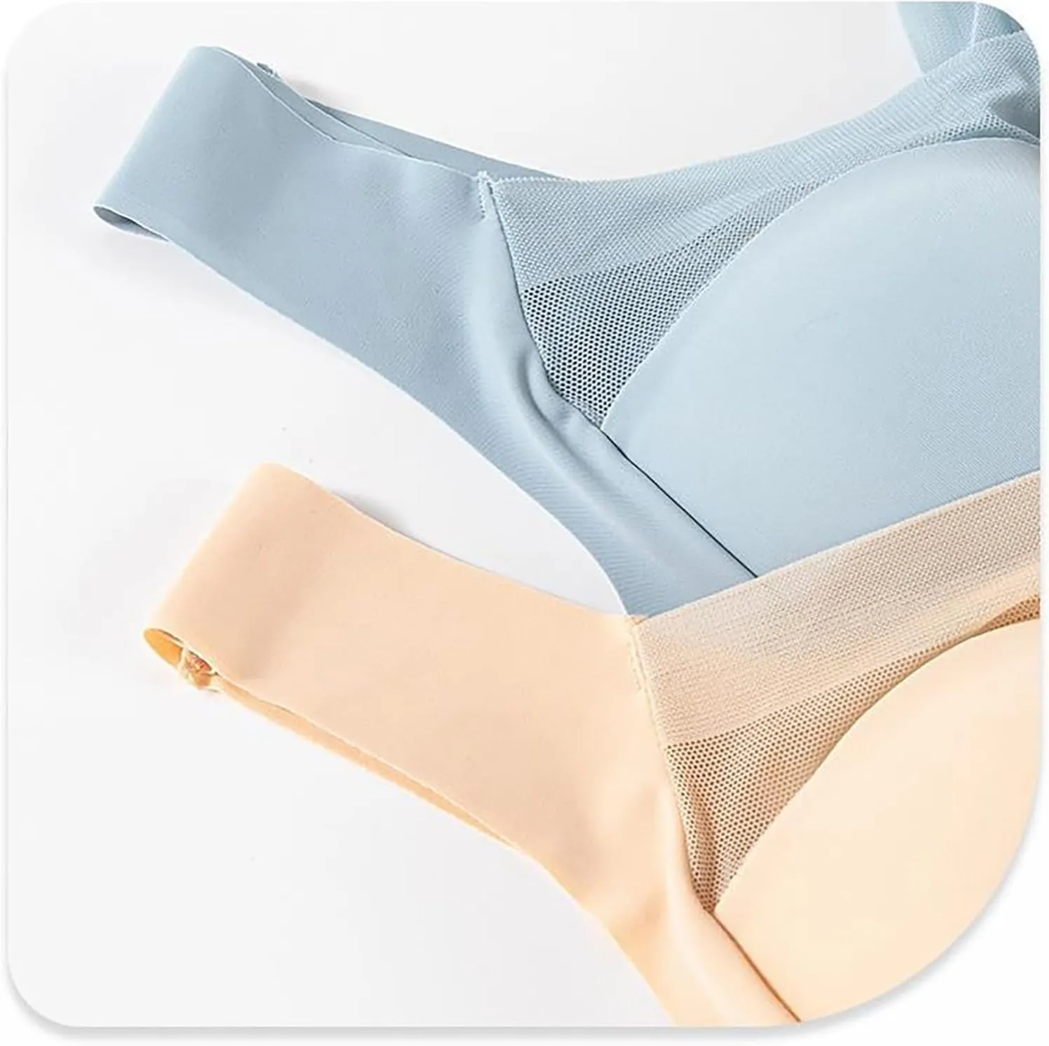 Ice Silk Full Coverage Bras for Women No Underwire Wireless Push Up Seamless Bralette Comfort Supportive Everyday Bra