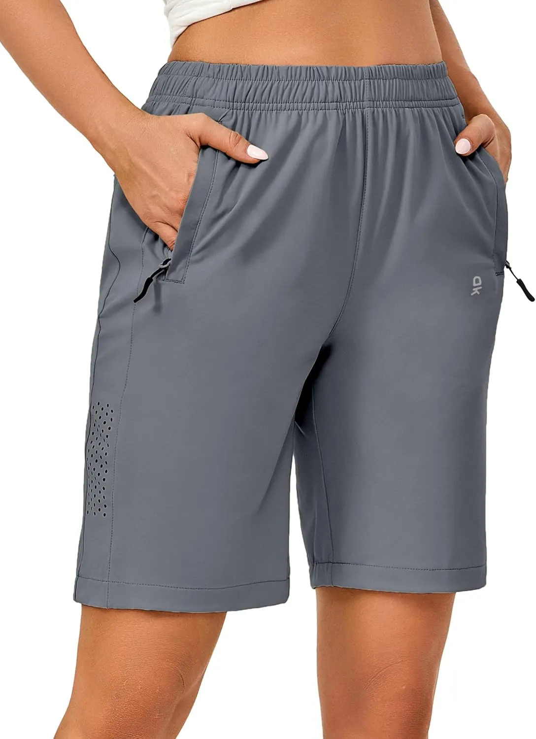 Little Donkey Andy Women's Stretch Hiking Shorts Quick Dry Lightweight Athletic Shorts for Running Golf