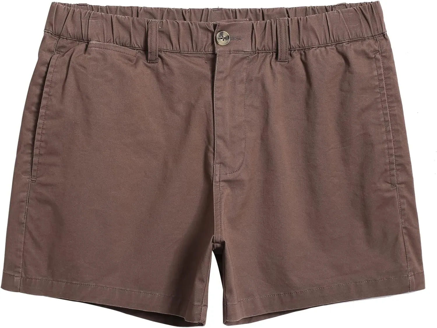 maamgic Mens Shorts Casual 4 Inch Cotton Casual Shorts for Men Elastic Waistband Mens Casual Shorts Daily Wear