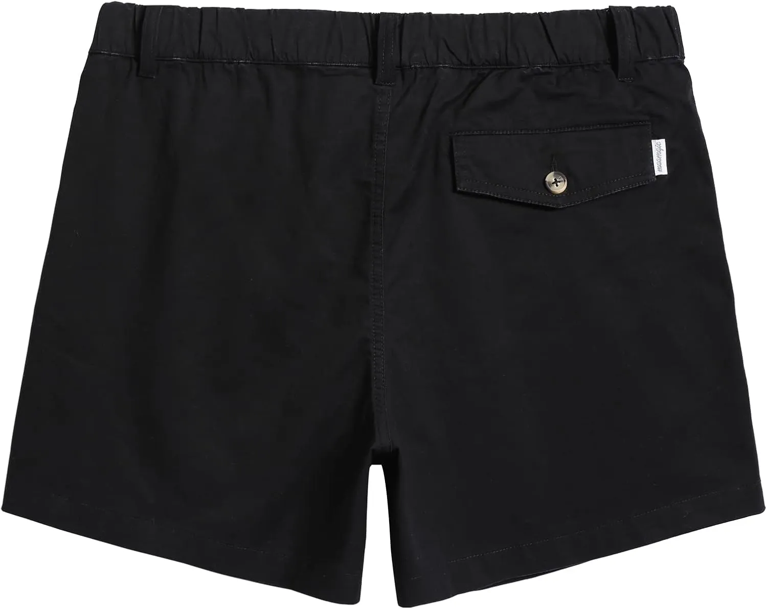 maamgic Mens Shorts Casual 4 Inch Cotton Casual Shorts for Men Elastic Waistband Mens Casual Shorts Daily Wear