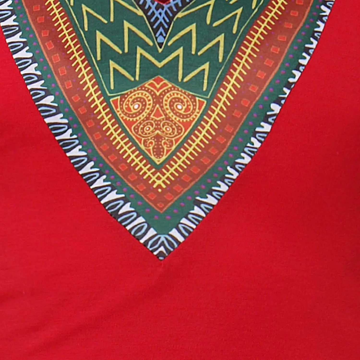 Mens African Dashiki T Shirt V Neck Short Sleeve Tribal Shirt Slim Fit Floral Embroidery Festival Tops
