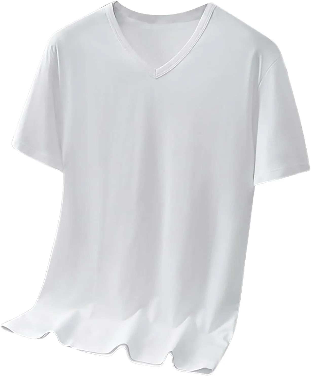 Men's Big and Tall T-Shirs Summer UPF 50  Sun Protection Short Sleeve Tee Shirts Rash Guard Quick Dry Fishing Tees Top