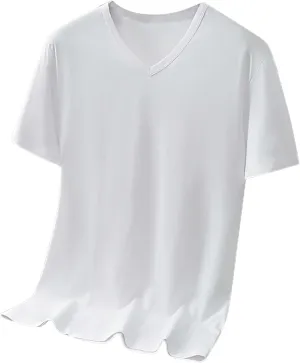 Men's Big and Tall T-Shirs Summer UPF 50  Sun Protection Short Sleeve Tee Shirts Rash Guard Quick Dry Fishing Tees Top