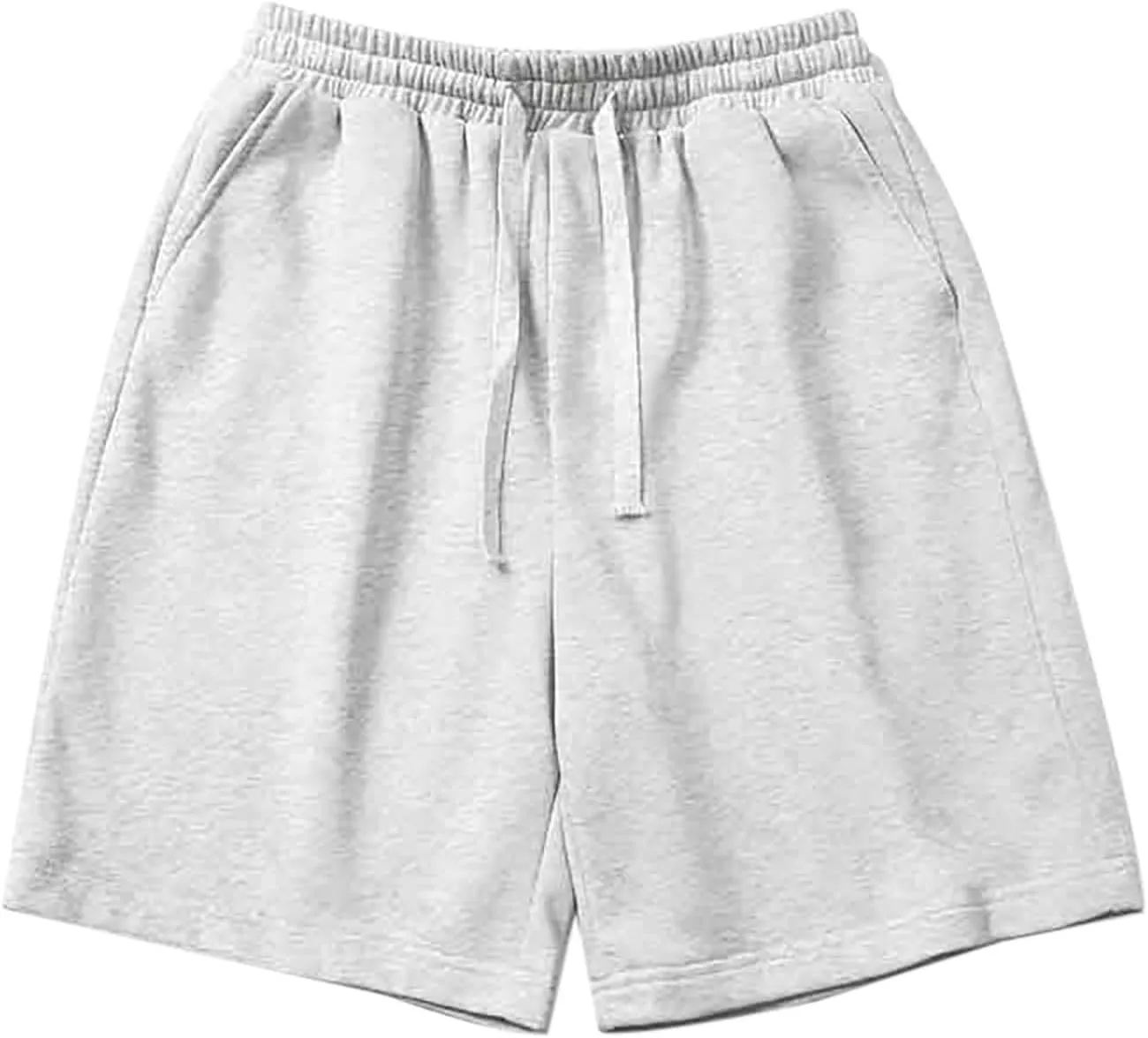 Men's Business Shorts Fashion Elastic Waist Drawstring Loose Fit Breathable Versatile Casaul Pants 2025 Summer Shorts