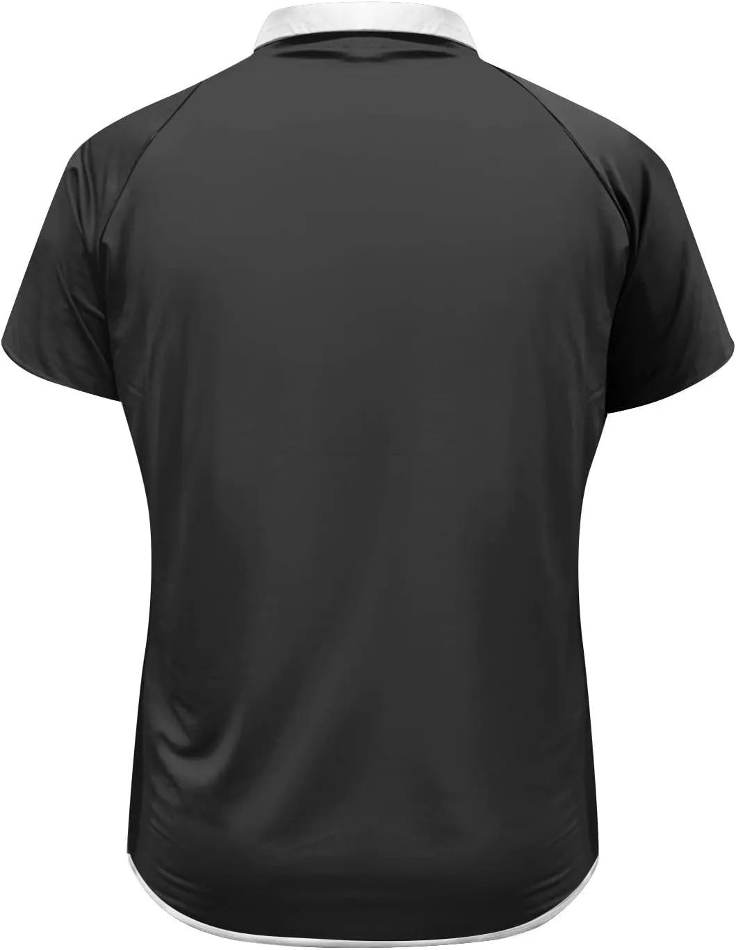 Men's Casual Golf Polo Shirts Collared Button-Down Slim Fit Breathable Work Summer Shirts