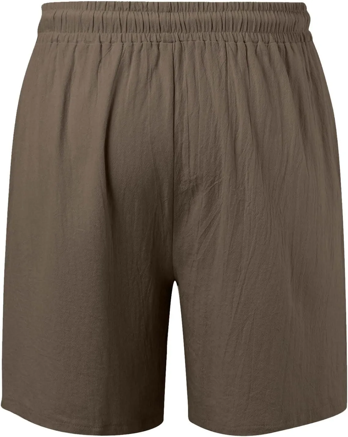 Mens Casual Shorts Stretch Waist Summer Beach Shorts with Pockets Lightweight Summer Hiking Work Shorts