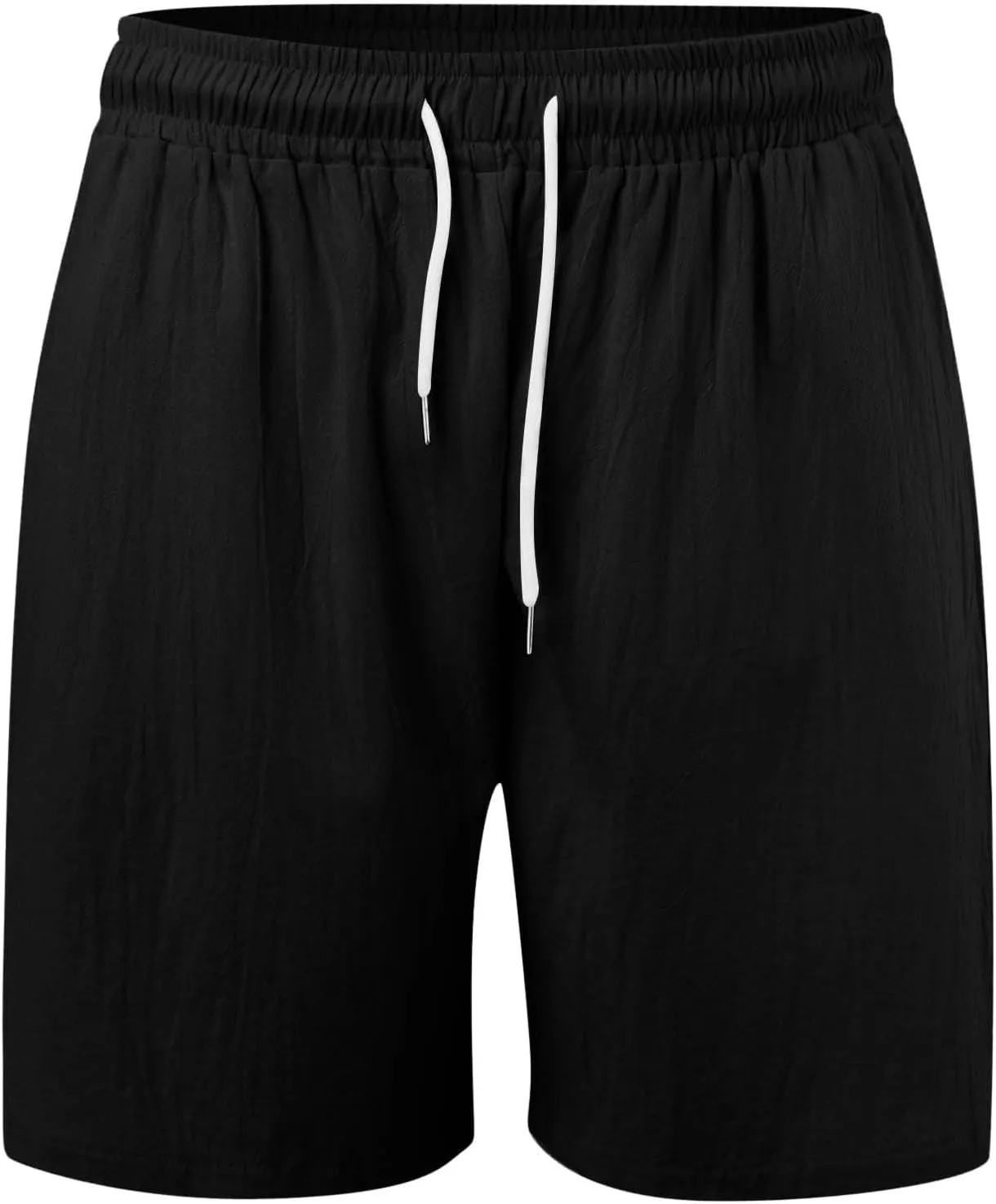 Mens Casual Shorts Stretch Waist Summer Beach Shorts with Pockets Lightweight Summer Hiking Work Shorts