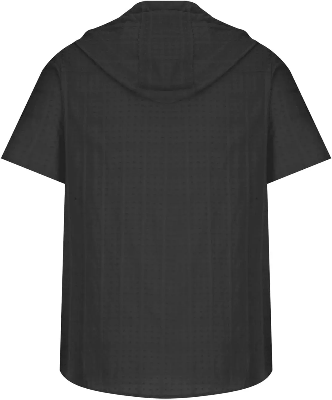 Mens Comfortable Zip Up Hoodie Short Sleeve Lightweight Cotton Zipper Casual Fashion Slim-fit Drawstring Top Shirts