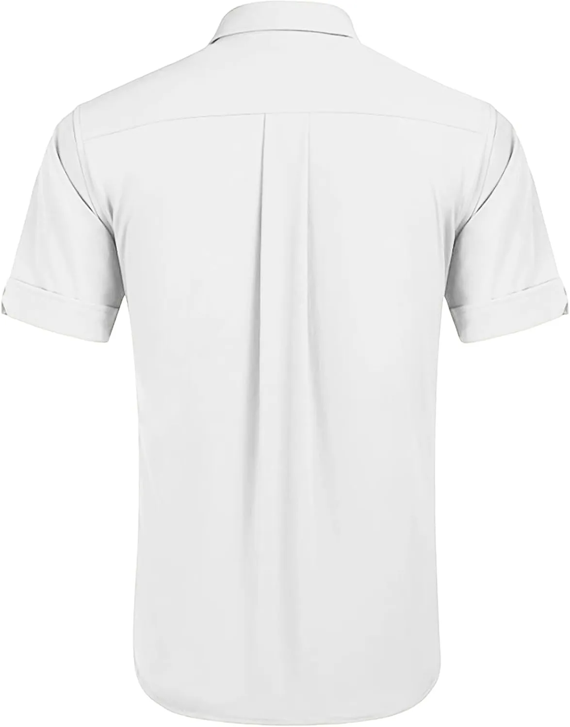 Men's Cuban Guayabera T Shirt Short Sleeve Button Down Linen Shirts Tops Color Block Casual Summer Beach Shirts