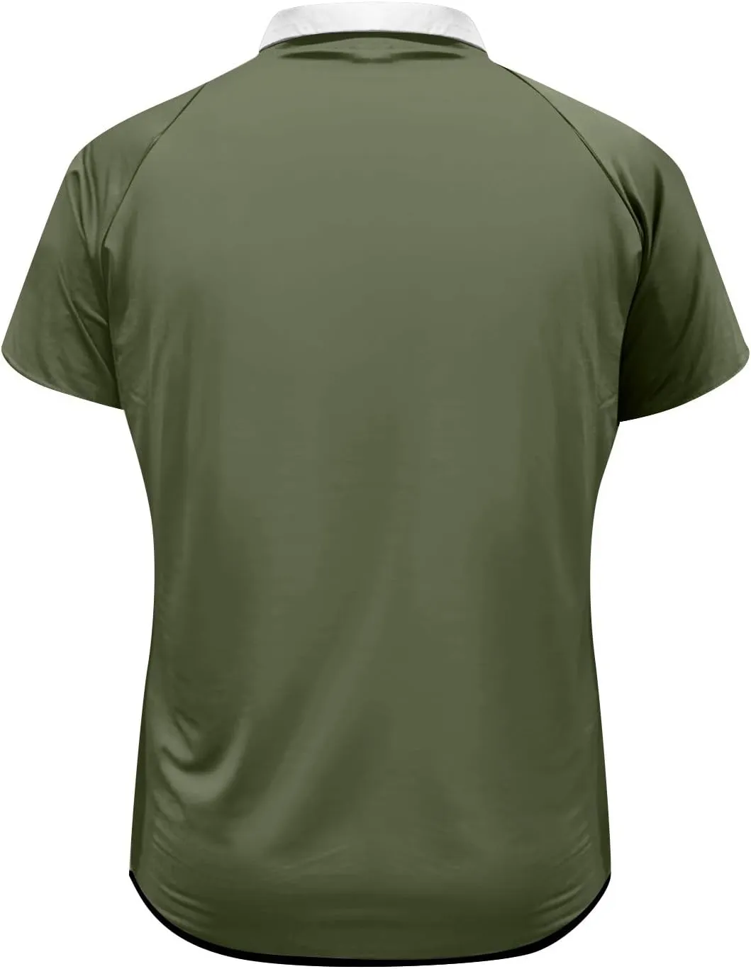 Men's Golf Polo Shirts Collared Wrinkle Free Slim Fit Breathable Business Summer Shirts