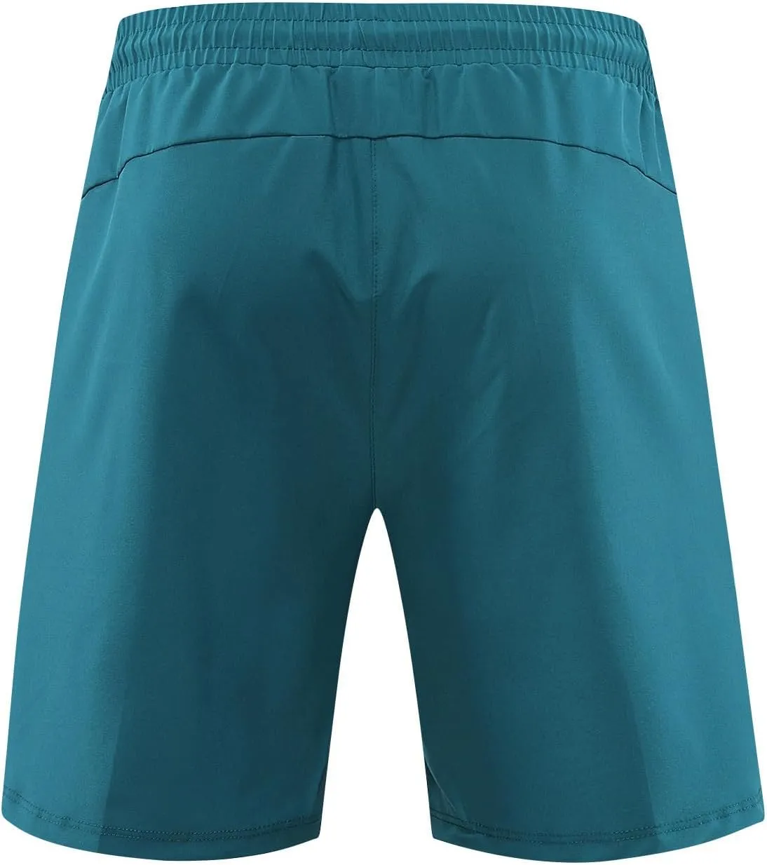 Men's Gym Workout Shorts Athletic Running 7" Quick Dry Shorts Lightweight Sports Bodybuilding Fitness Shorts with Zip Pockets