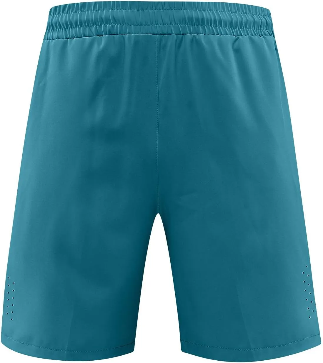 Men's Gym Workout Shorts Athletic Running 7" Quick Dry Shorts Lightweight Sports Bodybuilding Fitness Shorts with Zip Pockets