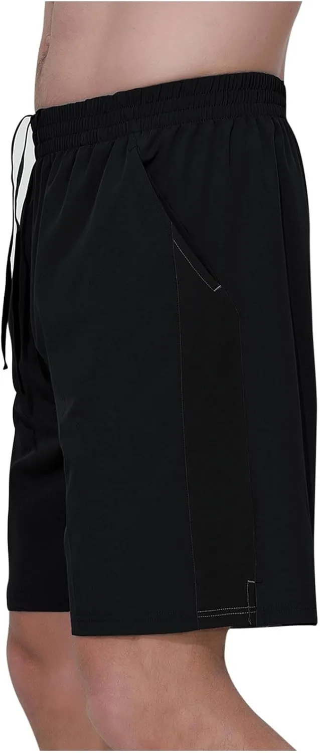Men's Gym Workout Shorts Quick Dry Basketball Shorts with Pockets for Running Casual Activewear Lightweight Athletic Shorts