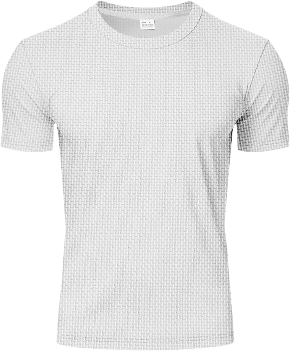Men's Muscle T-Shirts Stretch Slim Short Sleeve Bodybuilding Gym Tees Thin Breathable Quick Dry Athletic Hipster Shirt