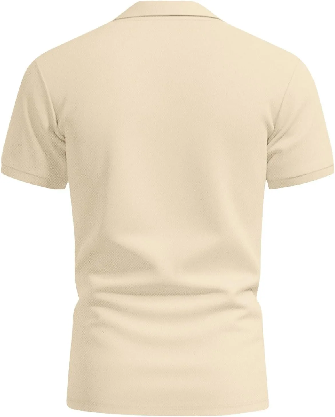 Men's Polo Shirts Short Sleeve Casual Fashion Golf Shirt Classic Slim Fit Summer T-Shirts with Pockets