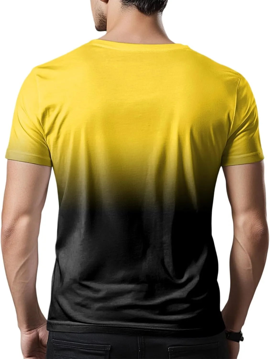 Men's Short Sleeve T-Shirt : Super Soft Premium Fabric Loose Fit Comfortable Workout Tees