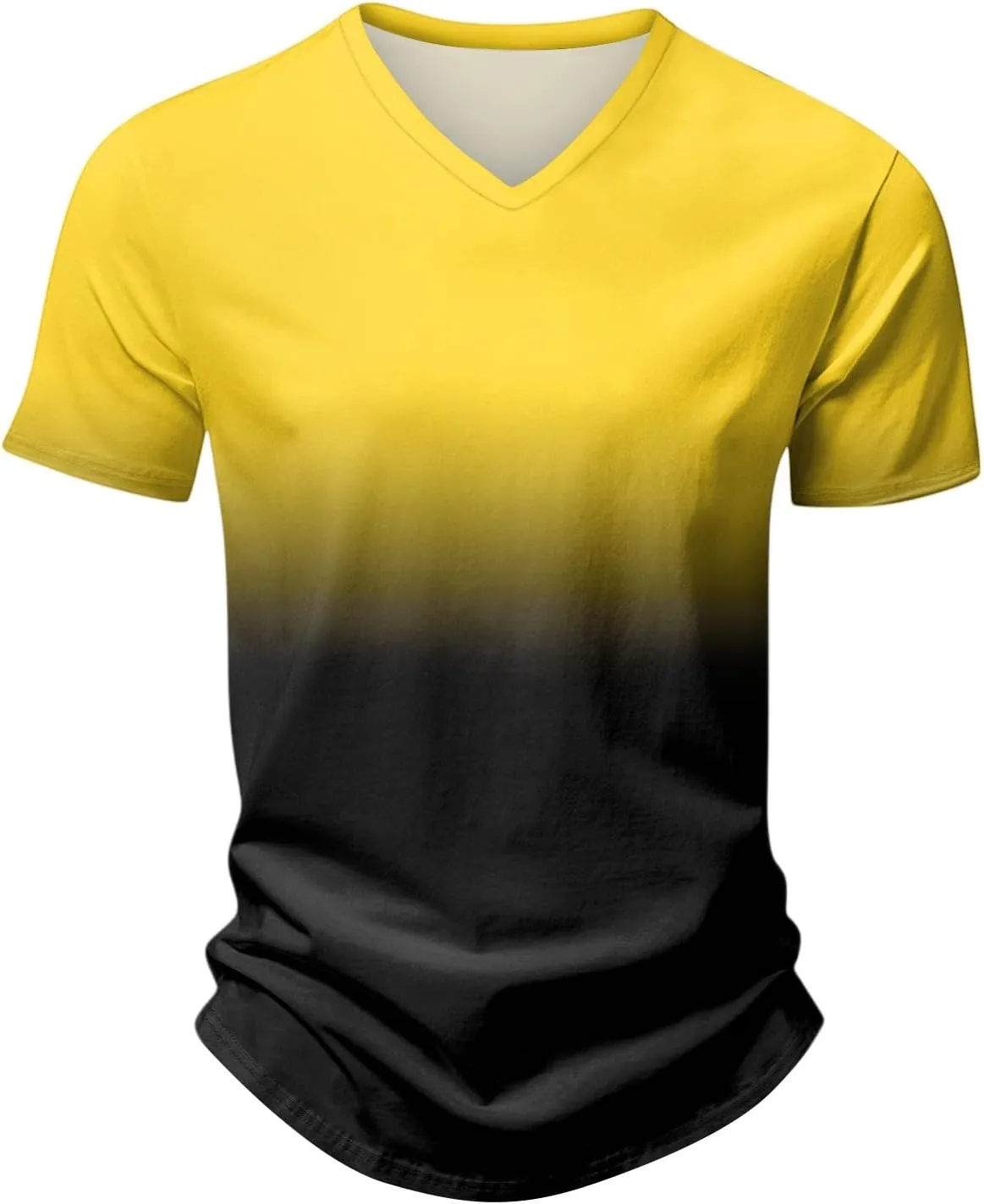 Men's Short Sleeve T-Shirt : Super Soft Premium Fabric Loose Fit Comfortable Workout Tees