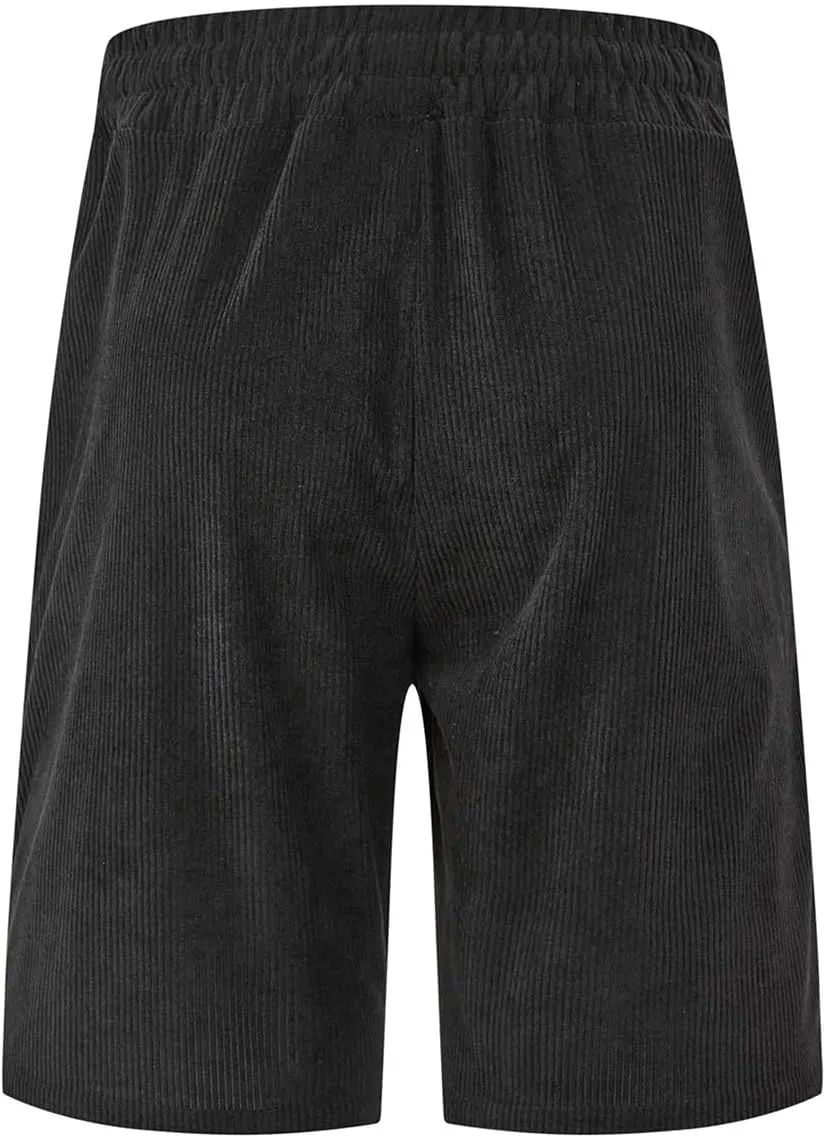 Mens Shorts Chino Summer Beach Drawstring Cotton Casual Stretch Basketball Shorts