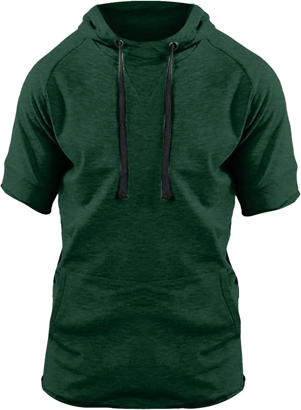 Men's Sleeveless Tank Tops with Hood Workout Gym Muscle Cut Off Shirts Bodybuilding Hoodies Pullover Cotton T Shirt