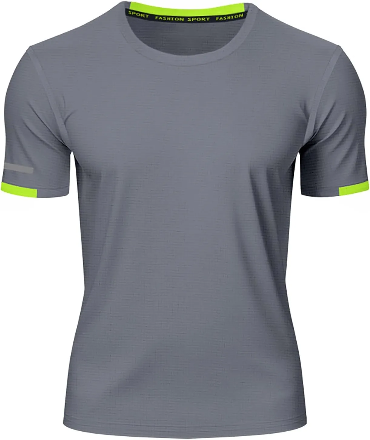Men's T-Shirts Summer Short Sleeve Slim Fit Crew Neck Fitted Everyday Tshirt Basic Tees Moisture Wicking T Shirt Daily