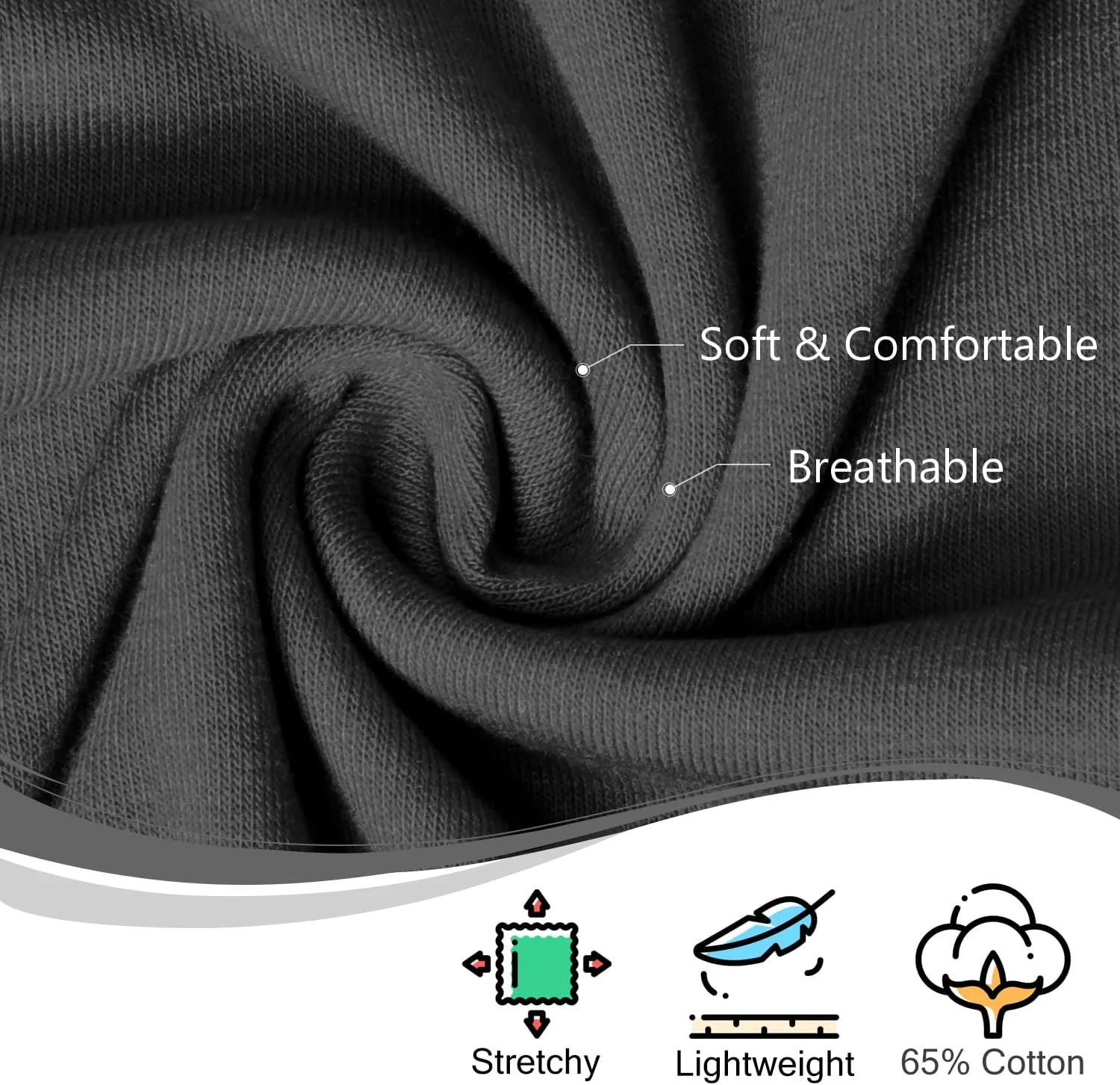 Mens Turtleneck Long Sleeve T Shirts Slim Fit Thermal Undershirt Lightweight Pullover