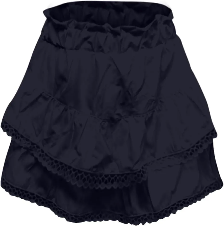 Pleated Skirts for Women Boho Tiered Flowy Short Skirt High Waist Mini Skirts Casual Summer Beach Outfits