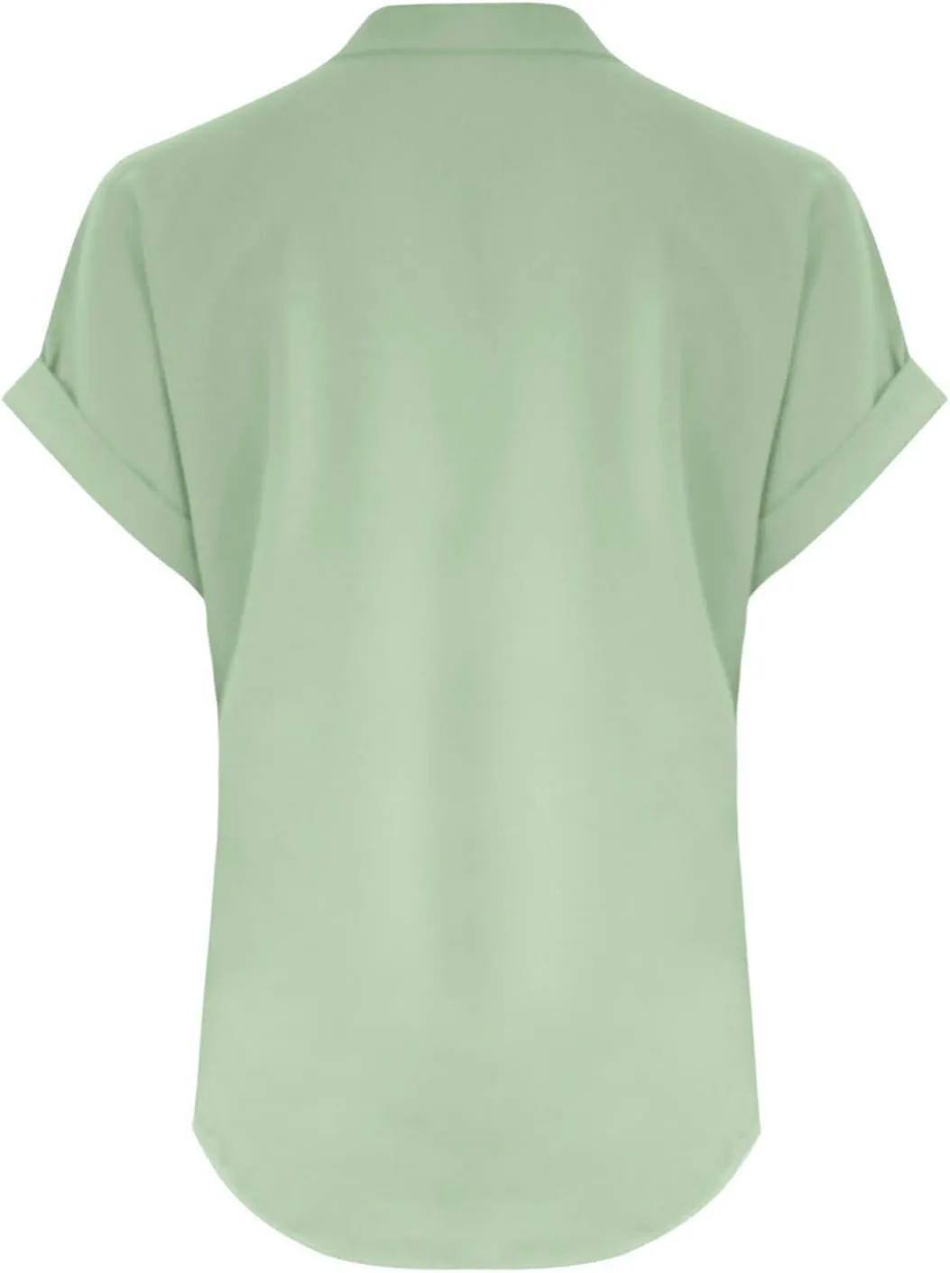 Summer Tops for Women 2025 Trendy Short Sleeve Cotton Linen Shirts Lightweight Casual Button V Neck Blouse Loose Tops