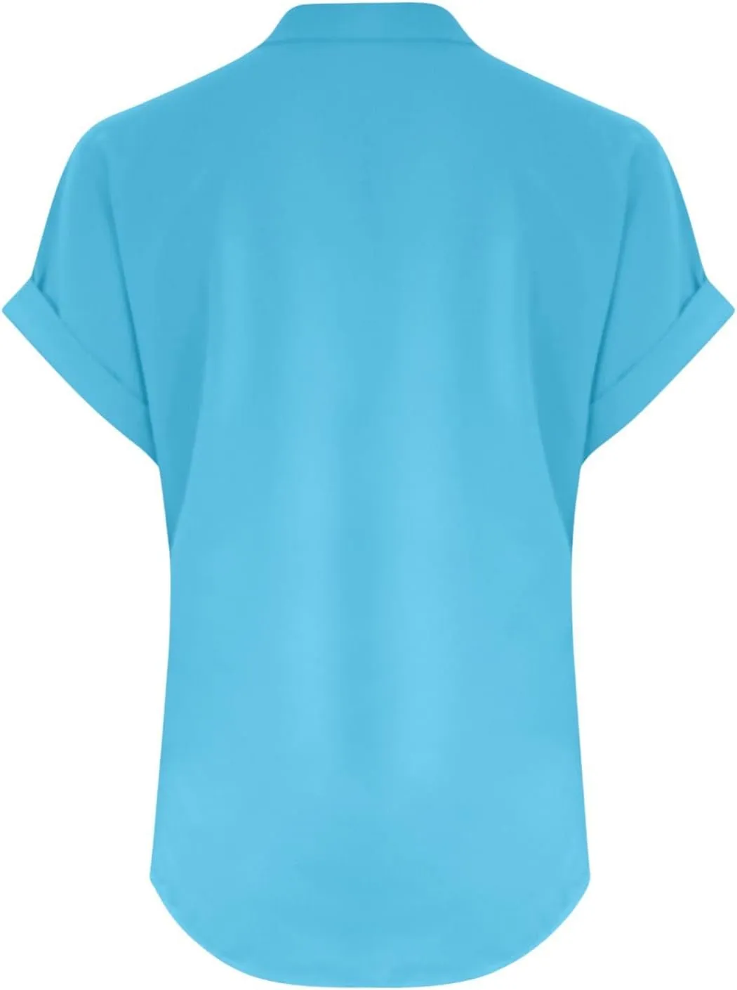 Summer Tops for Women 2025 Trendy Short Sleeve Cotton Linen Shirts Lightweight Casual Button V Neck Blouse Loose Tops