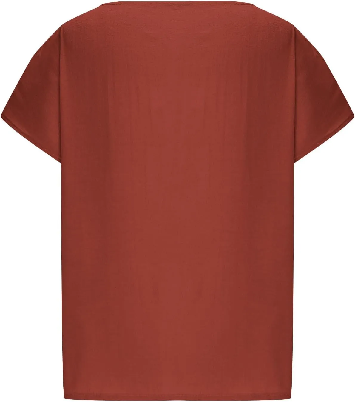 Summer Tops for Women Short Sleeve Crewneck T Shirts Casual Loose Plain Blouse Tees
