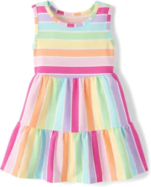 The Children's Place Baby Girls' and Toddler Sleeveless Casual Dresses