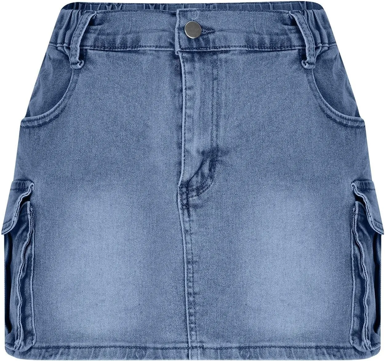 Women Fashion Jean Skorts 2025 High Waisted Y2k Mini Skirt Stretchy Denim Shorts Skort Country Concert Outfits